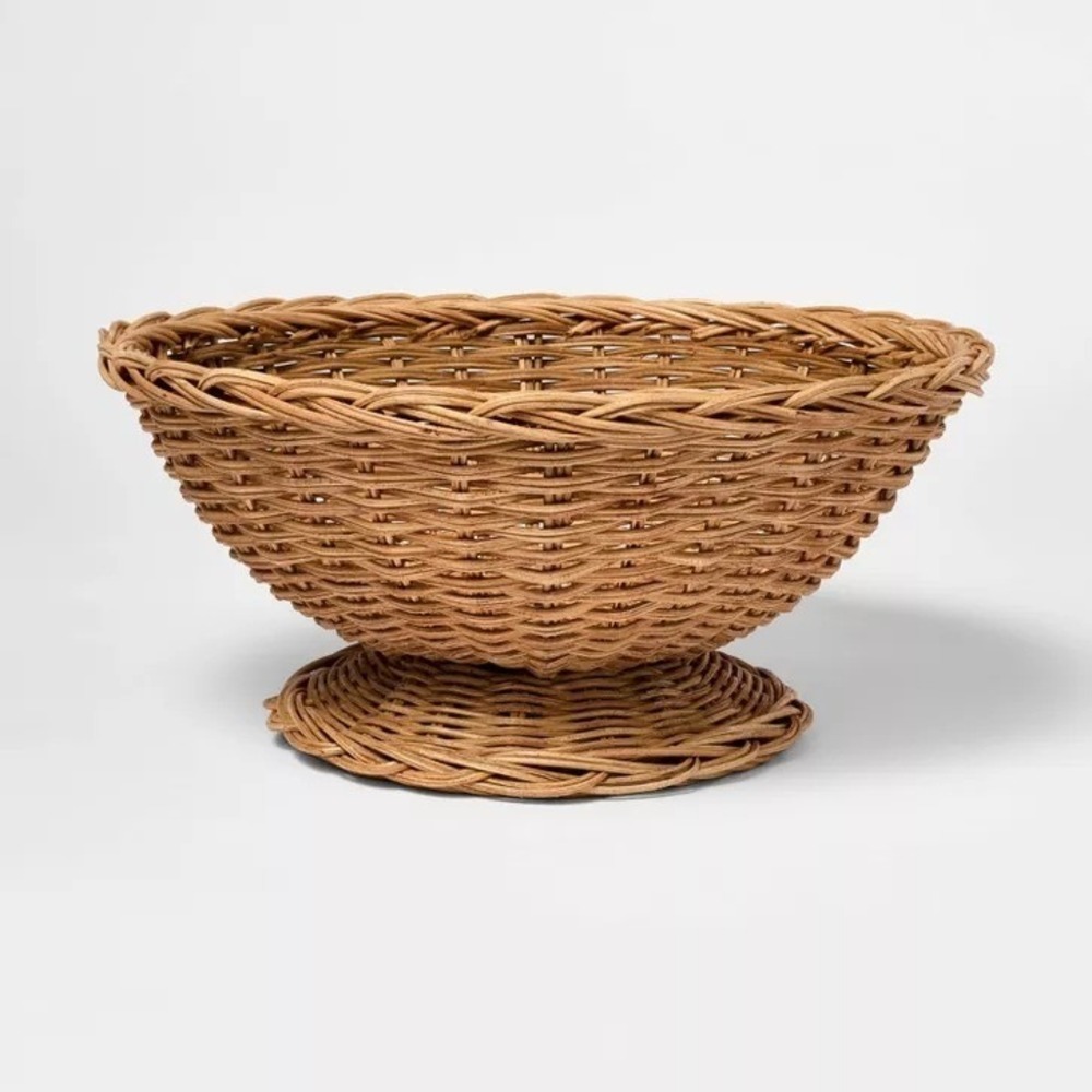 Braided Woven Rattan Bowl- Threshold Studio McGee, Target